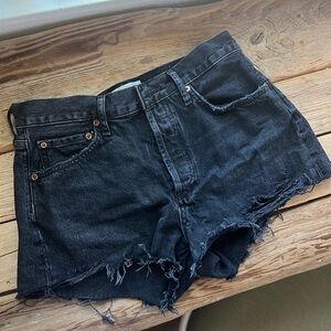 Agolde Parker Shorts 26 black